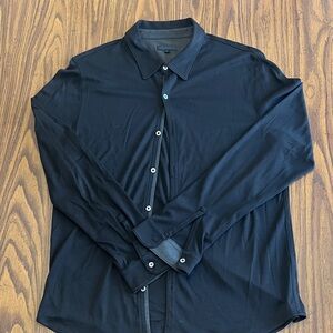 Zachary Prell Midnight Blue Button-Down Shirt